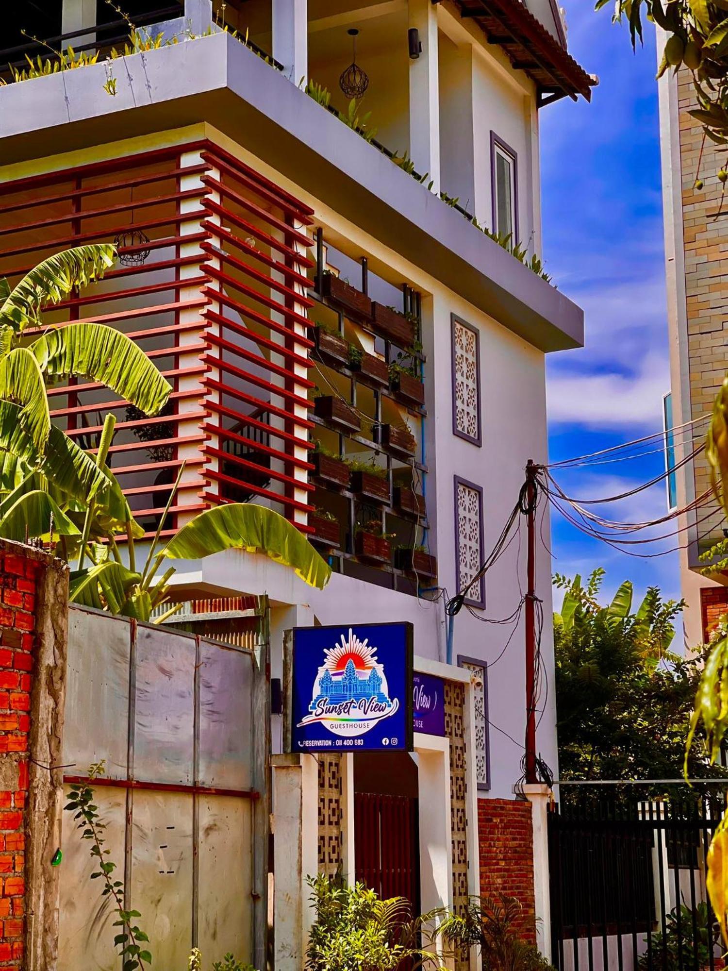 Sunset View Guest House Siem Reap Exteriör bild